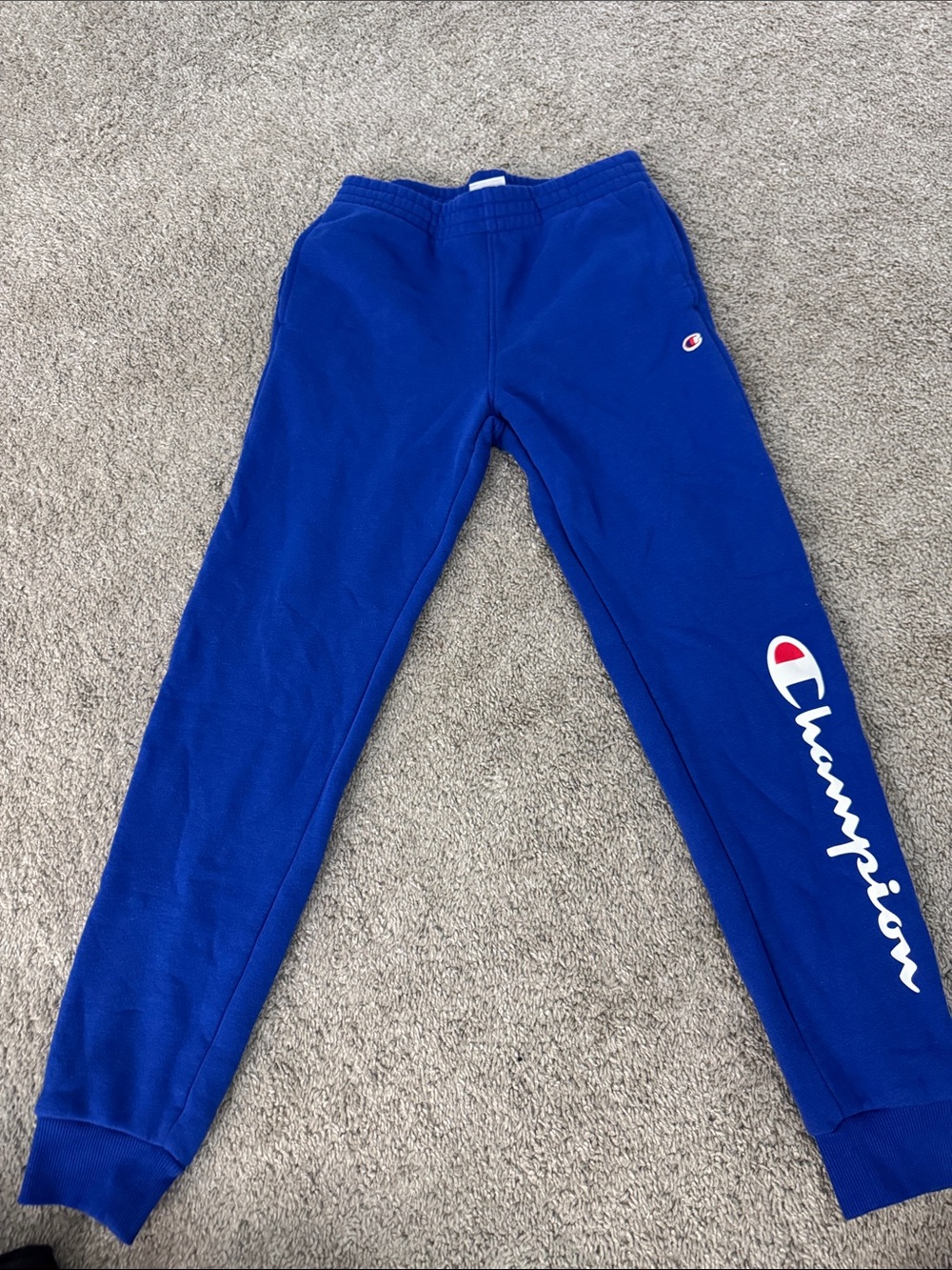 Champion Kids Blue Logo Joggers